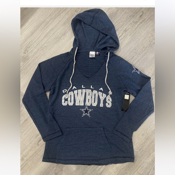 NFL Other - Dallas Cowboys NFL Team Apparel Sleepwear Navy Blue Hoodie Womens Size Large NWT